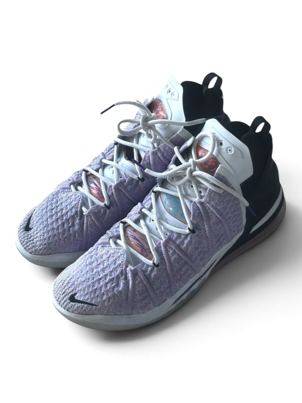 Nike LeBron Graffiti Purple/Black Sneakers Men’s Size 10.5